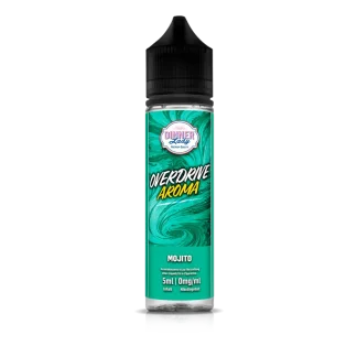 Dinner Lady Overdrive Longfill - Mojito - 5ml in 60ml Flasche