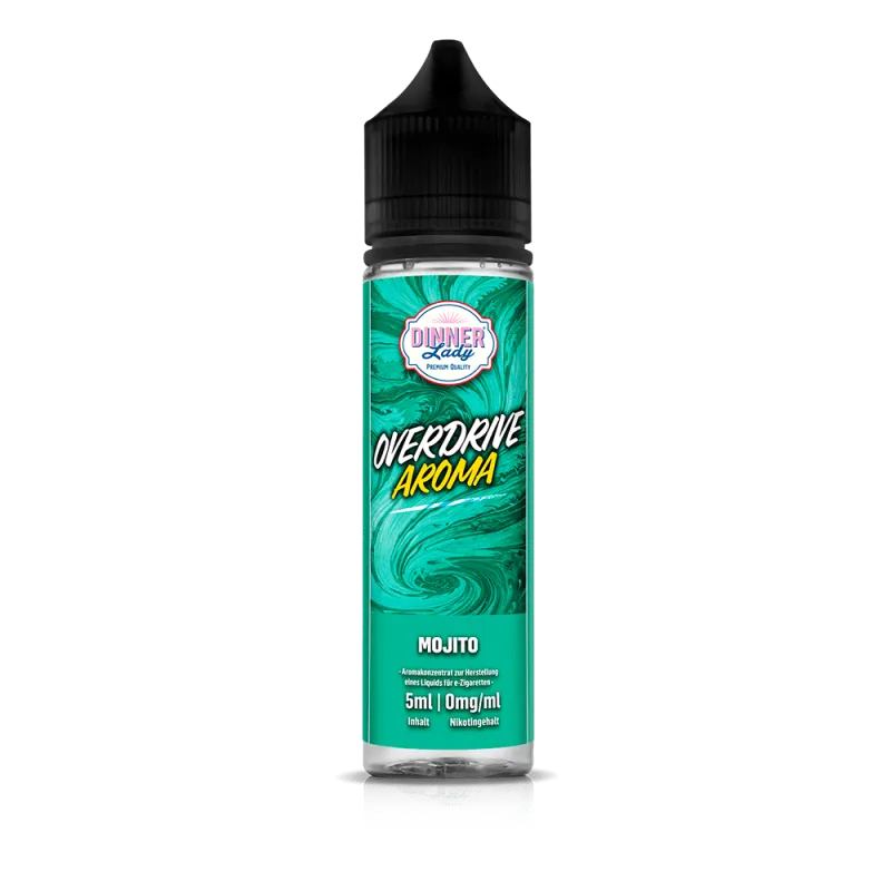 Dinner Lady Overdrive Longfill - Mojito - 5ml in 60ml Flasche