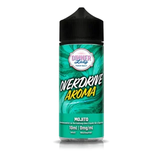 Dinner Lady Overdrive Longfill - Mojito - 10ml in 120ml Flasche