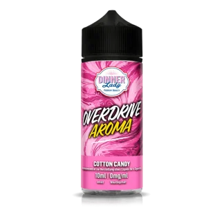 Dinner Lady Overdrive Longfill - Cotton Candy - 10ml in 120ml Flasche