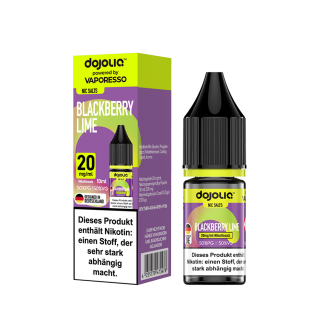 Dojoliq - Blackberry Lime - NicSalt Liquid
