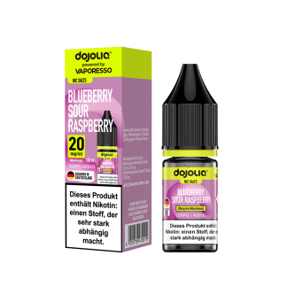 Dojoliq - Blueberry Sour Raspberry - NicSalt Liquid